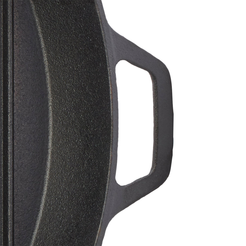 10.25" Square Pre-Seasoned Cast Iron Skillet Grill Pan