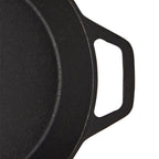 10" Round Pre-Seasoned Cast Iron Skillet Frying Pan