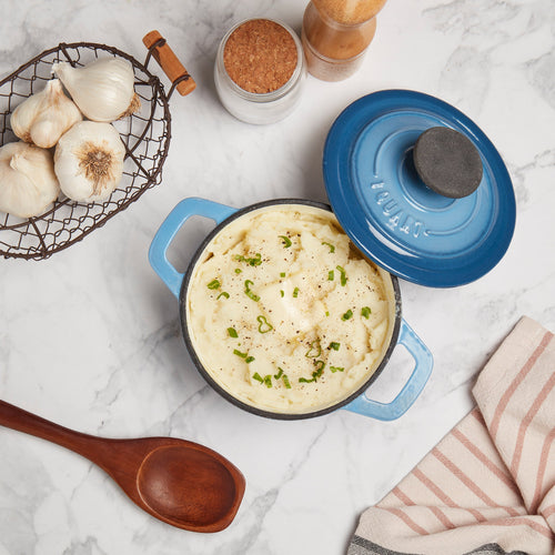 1-Quart Enameled Cast Iron Dutch Oven, Blue