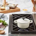 3-Quart Enameled Cast Iron Dutch Oven, White
