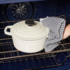 5-Quart Enameled Cast Iron Dutch Oven, White