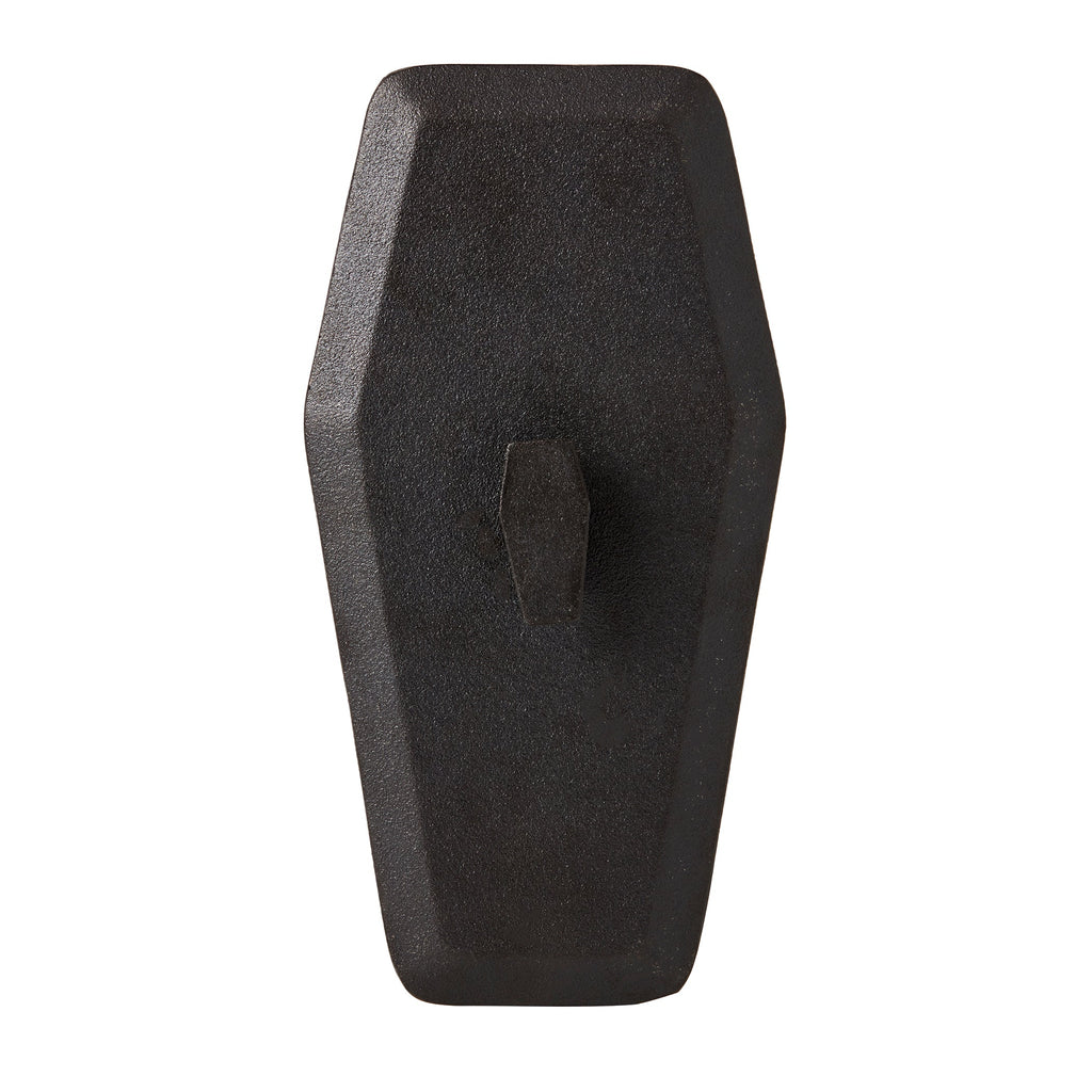 1.5-Quart / 2.5-Quart Cast Iron Skeleton Coffin Casket Loaf Pan, Black