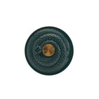 3-Quart Enameled Cast Iron Snake Dutch Oven, Green