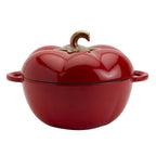 4-Quart Enameled Cast Iron Tomato Dutch Oven