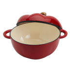 4-Quart Enameled Cast Iron Tomato Dutch Oven