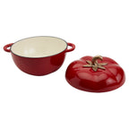 4-Quart Enameled Cast Iron Tomato Dutch Oven