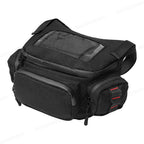 Motorcycle Handlebar & Windshield Storage Bag – Touchscreen Phone Holder, Fuel Tank Pouch, Earphone Case for Vespa & TMAX