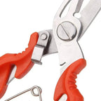 Stainless Steel Fishing Scissors – Multifunctional Hook Remover, Line Tying Clamp, and Durable Fishing Pliers for Cutting Lines and Essential Angling Accessories