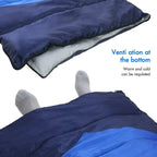 Adventure Buddy Mummy Sleeping Bag - Camping Ultralight Single Envelope Windproof Warm Adult Sleeping Bag
