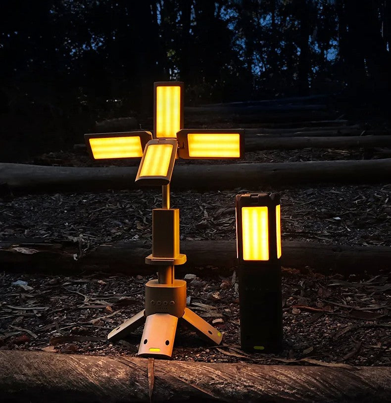 Rechargeable Telescopic Tent Light – Super Bright 14000mAh Magnetic LED Lantern for Hiking, Fishing, and Outdoor Activities