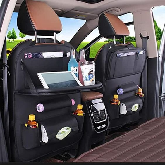 Car Seat Back Storage - Multifunction Vehicle Accessories Bag