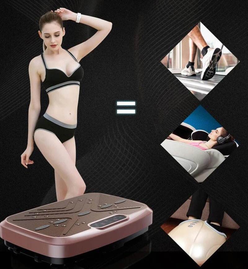 Body Shaping Slim Exercise Vibration Plate - Full Body Vibration Massager