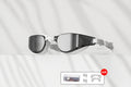 Anti-Fog HD Swimming Goggles – Wide Panoramic Waterproof Swim Glasses for Adults with Durable PC Lenses and Comfort Fit