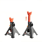 Three Ton Double Locking Jack Stands – Adjustable Heavy Duty Car Lift Support for SUV, Pickup Truck & Garage Repair
