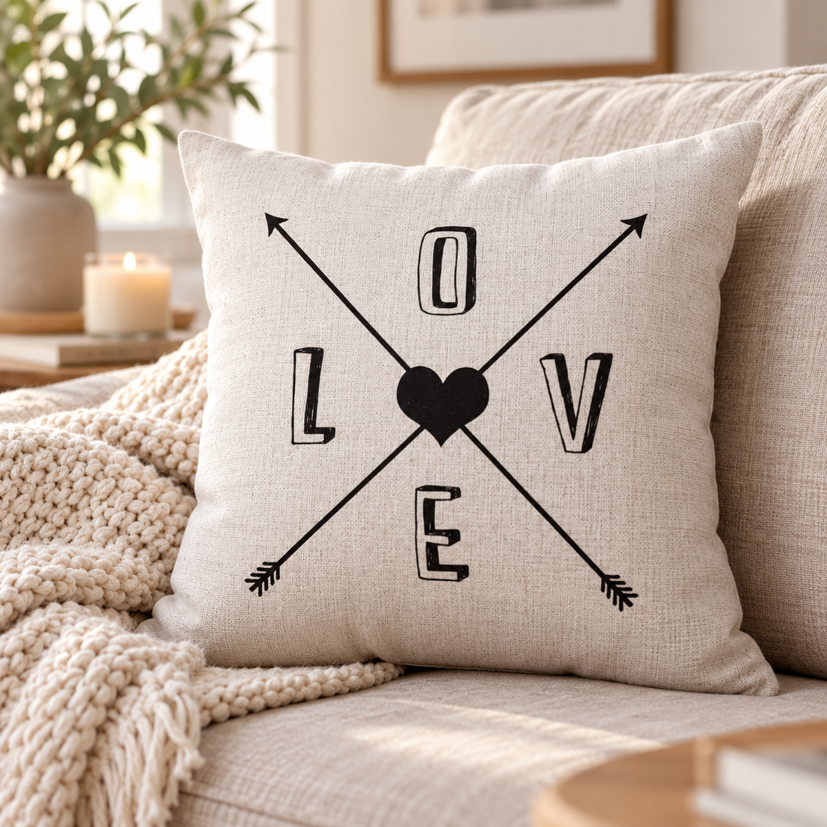 Romantic Modern Design Pillow Cases