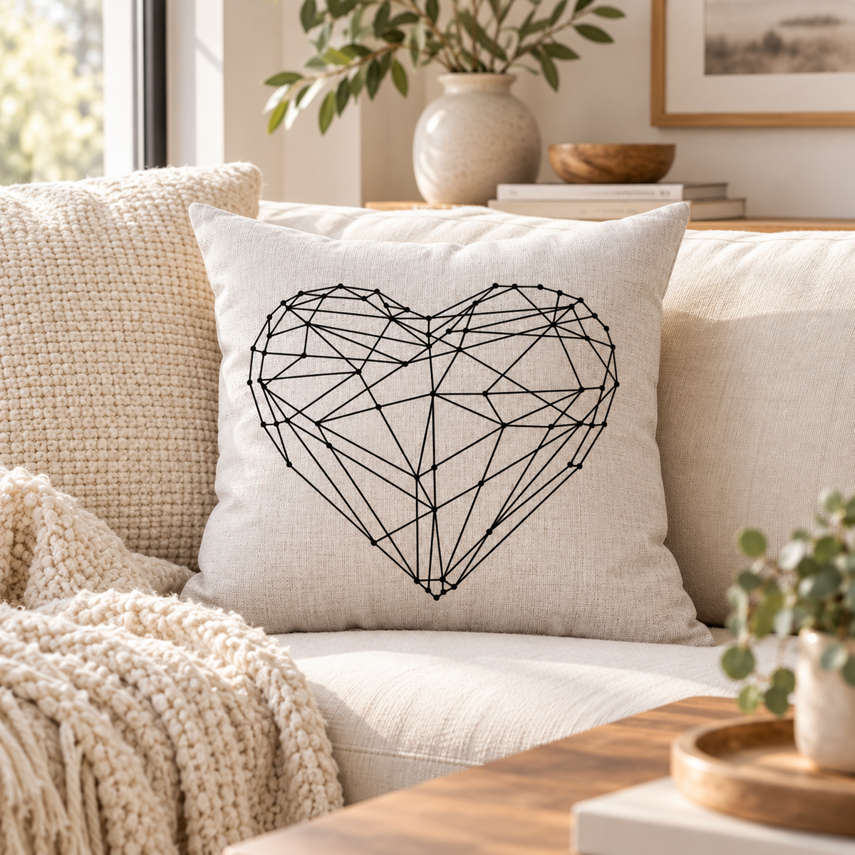 Romantic Modern Design Pillow Cases