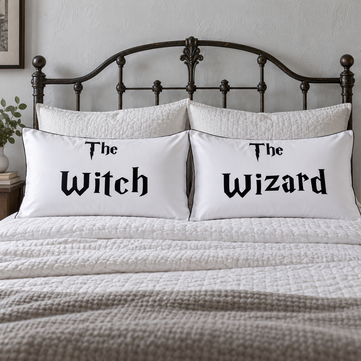 Couple Cute Bedding Pillow Cases