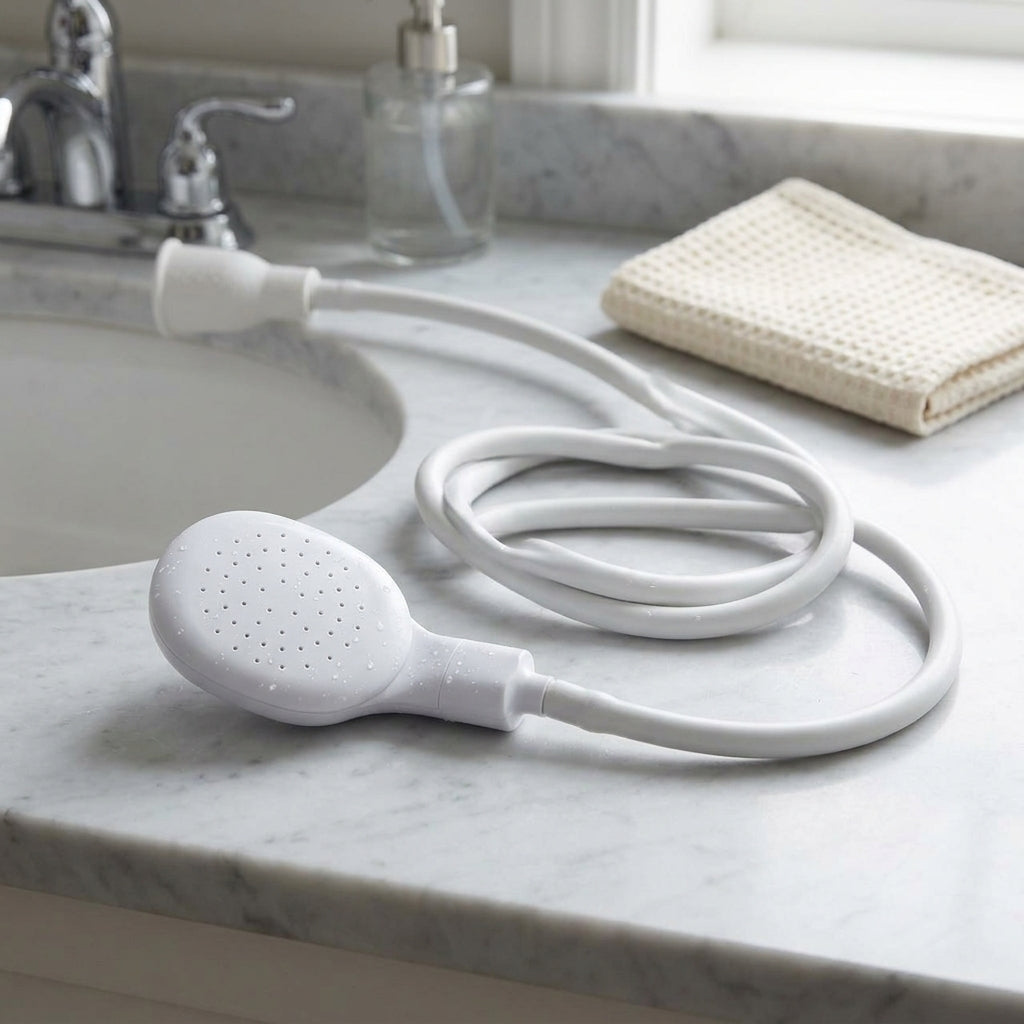 Kitchen Bathroom Faucet Shower Head Spray with extension cord