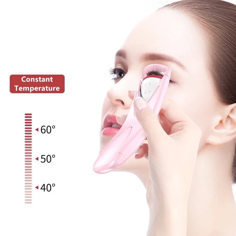 Electric Eyelash Heated Curler - Long-Lasting Curl, Eye Lash Perm