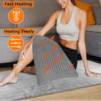 Electric Heating Pad - Best Heating Pad for Back Pain and Cramps Relief