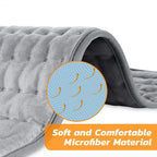 Electric Heating Pad - Best Heating Pad for Back Pain and Cramps Relief