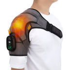 Electric Shoulder Massager Heating Pad - Shoulder Pad Shoulder Support Belt Joint, Arthritis, Pain Relief and Physiotherapy