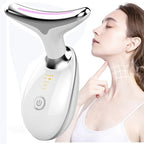 EMS Neck Face Beauty Device LED - Microcurrent Massager