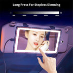 LED Car Makeup Mirror