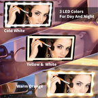 LED Car Makeup Mirror