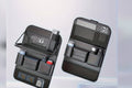 Premium PU Leather Car Seat Back Organizer – Universal Auto Storage Bag with Foldable Dining Table and Cup Holder