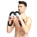 Chest Expander, Arm Exerciser Adjustable Set - U-Shaped Arm Exercise Equipment for Home Fitness and Chest Muscle Workouts