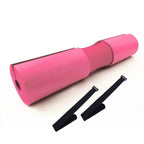 Barbell Pad for Squats and Hip Thrusts - Foam Neck and Shoulder Sleeve with Two Straps