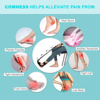 Flexibility Leg Stretcher Strap, For Pain Relief Foot, Calf, and Lower Back Pain