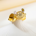 Couple Rotating Magnetic BFF Rings