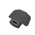 Car Armrest Cushion with Tissue Box – Memory Foam Support with Tissue Box & Storage Pockets