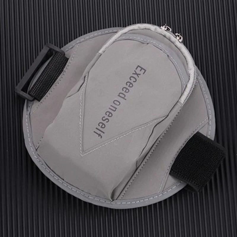 Outdoor Reflective Waterproof Running Phone Armband Bag – Outdoor Sports Case for iPhone & Samsung, Sweatproof Holder for Jogging & Night Safety Visibility