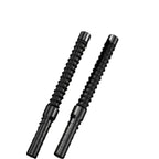 Cordless Battle Rope Bar — Coil-Spring Training Stick for Battle Rope Waves, No Rope and No Anchor, Single or Pair