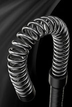 Cordless Battle Rope Bar — Coil-Spring Training Stick for Battle Rope Waves, No Rope and No Anchor, Single or Pair