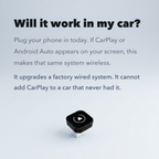 Wireless CarPlay & Android Auto Adapter – 2-in-1 Dongle That Turns Factory Wired CarPlay Into Wireless