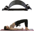 Hip Thrust Belt - Foldable Hip Thrust Band for Dumbbells, Kettlebells, and Plates - Gym and Home Workouts with Slip-Resistant Padding
