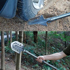 Indestructible Survival Shovel – Folding Shovel Set with Manganese Steel Head