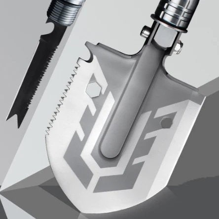 Indestructible Survival Shovel – Folding Shovel Set with Manganese Steel Head