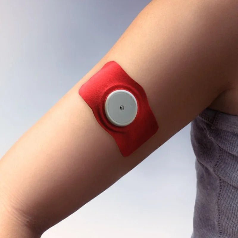Glucose Monitor Patches for FreeStyle Libre 2 + Flexible Ring – Tape Your Sensor Down Without the Tape Sticking to It