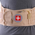 Lumbar Decompression Belt for Back Pain Relief, Waist, Brace, Spinal, One Size fits up to 49" Waistline