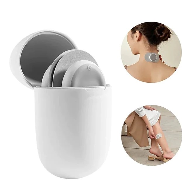 Portable Pain Relief Device - Rechargeable Electronic Pulse Massager, Pocket Massager for Pain