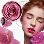 Matte Petal Blush & Contour Palette – 3D Blush On with High-Gloss Cream Rouge for Sculpted, Radiant Beauty