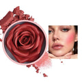 Matte Petal Blush & Contour Palette – 3D Blush On with High-Gloss Cream Rouge for Sculpted, Radiant Beauty