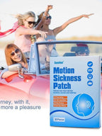 Motion Sickness Patches - 36pcs Children's Adult Motion Sickness Stickers