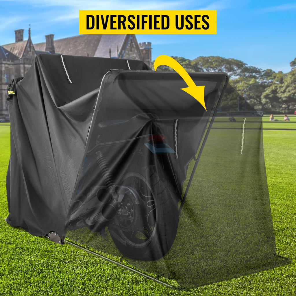 Motorcycle Storage Shed - Waterproof Motorbike Storage Tent