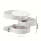 Multi-Layer Rotating Jewelry Organizer - Rotating Small Jewelry Box